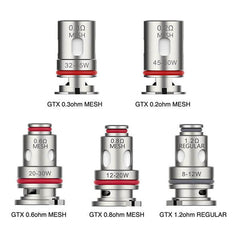 Vaporesso GTX Replacement Coils - 5ct